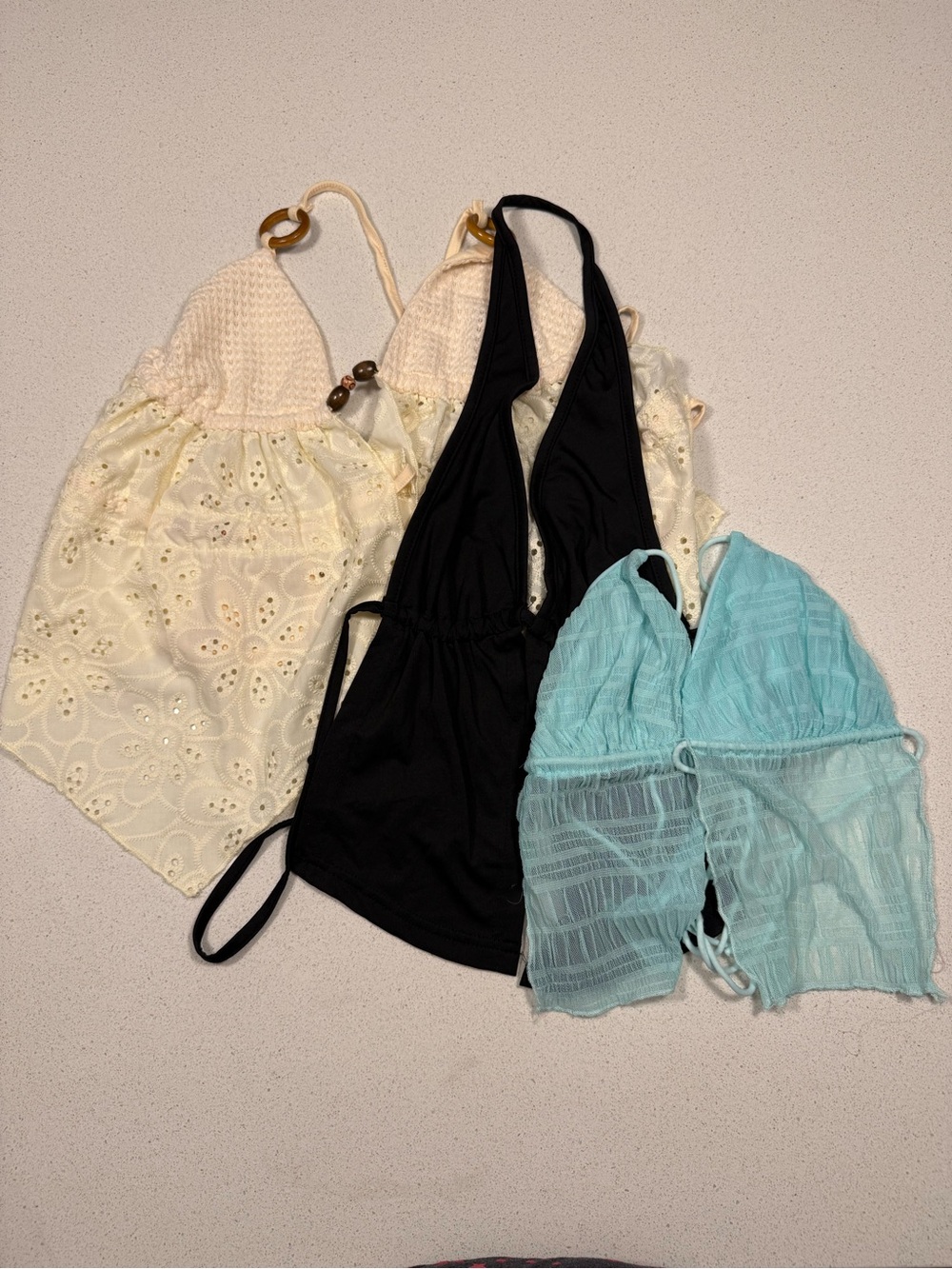 3 Halter Crop Top